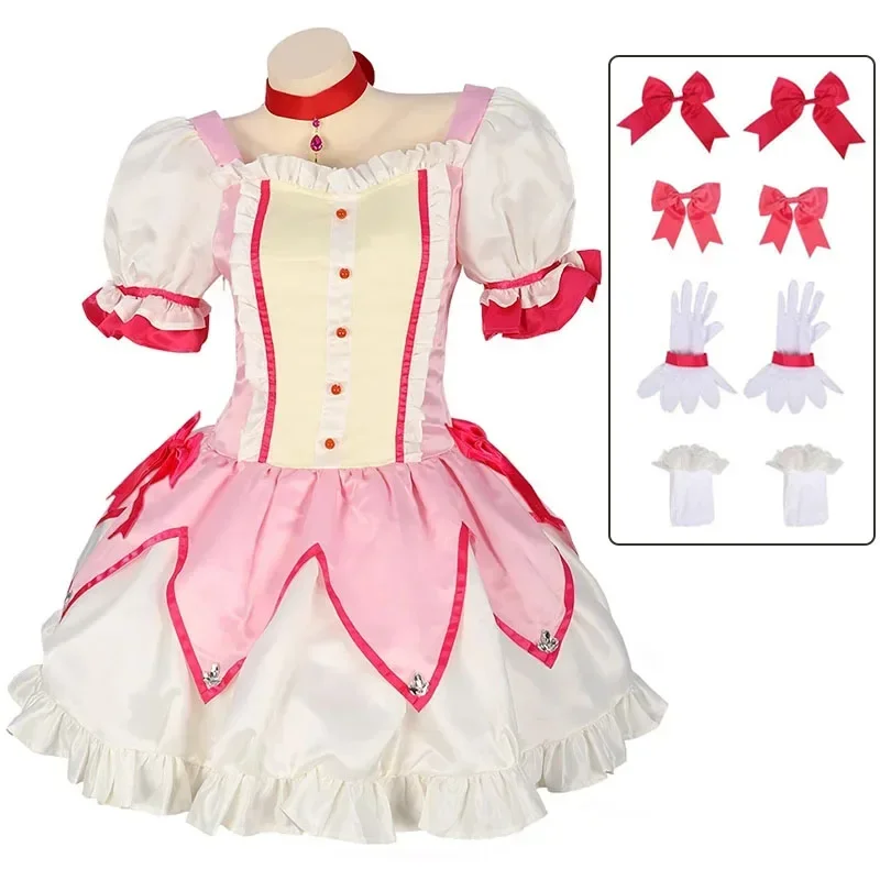 Halloween Costume Kids - Kaname Madoka Cosplay Costume Wig Anime