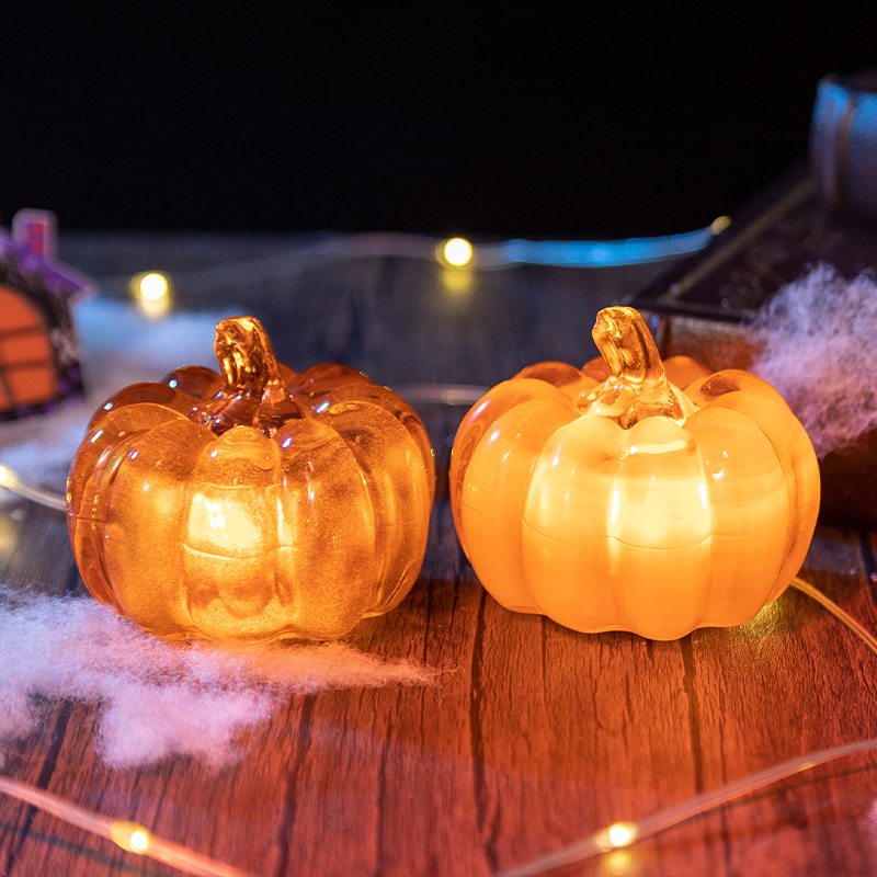 Halloween LED Luminous Pumpkin - Halloween Pumpkin Decor Led 评论和价格