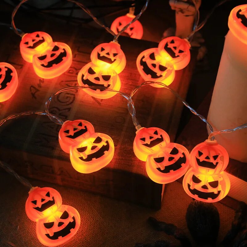 Halloween 10/20LED String Ligh - Halloween Led String Lights Orange 评论和价格