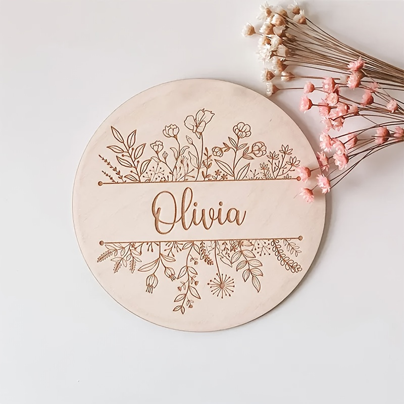 Personalized Floral Engraved N - Halloween Party Supplies 评论和价格
