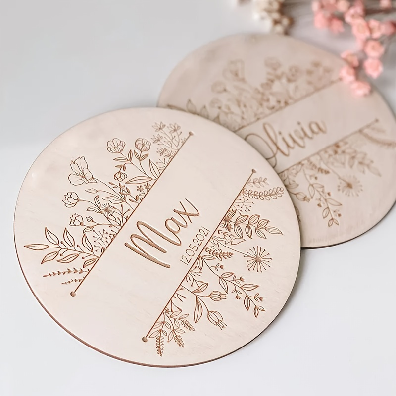 Personalized Floral Engraved N - Halloween Party Supplies 评论和价格