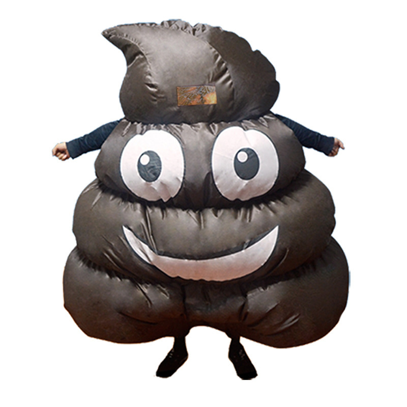 Adult Funny Inflatable Poo Cos - Halloween Costume Adult 评论和价格