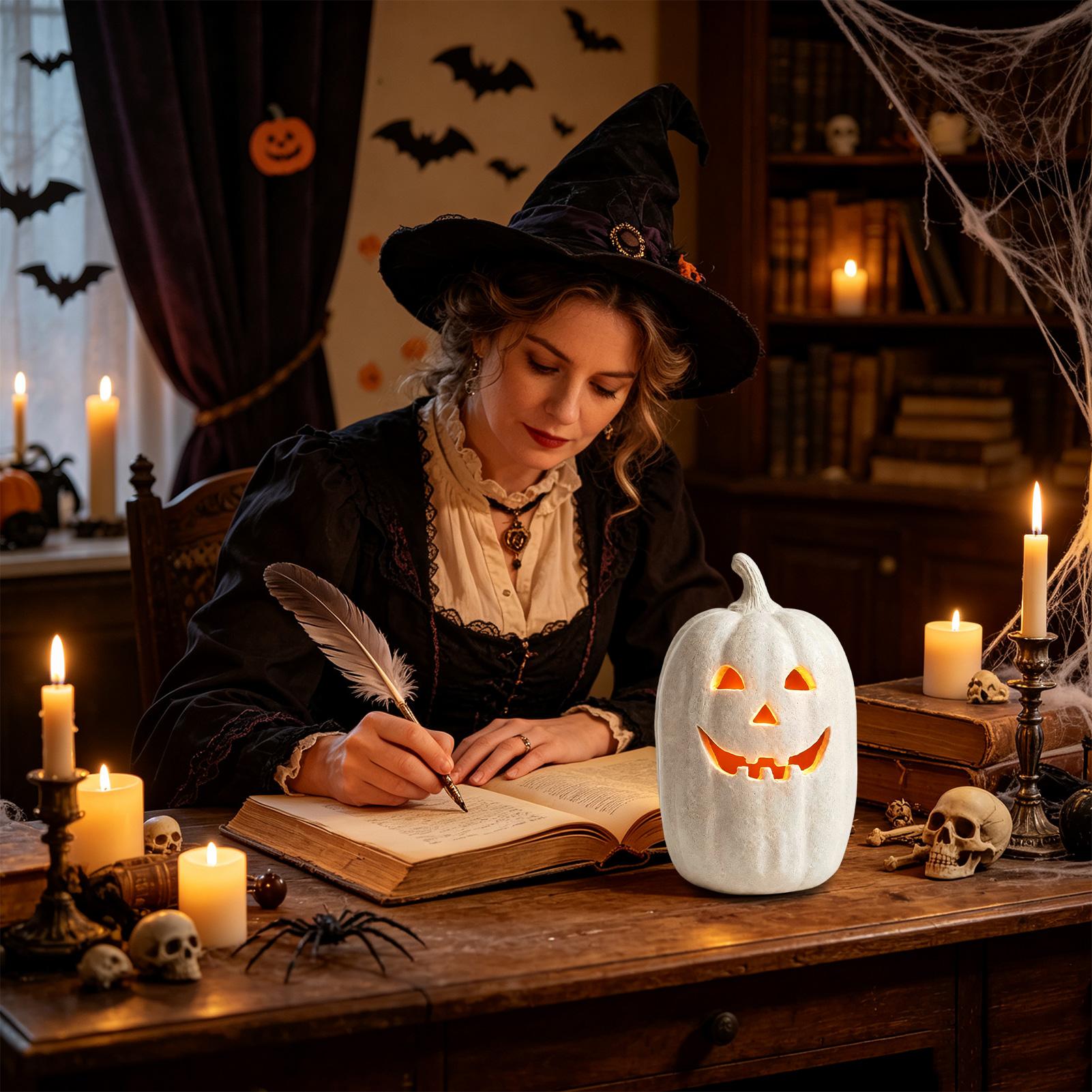 Spooky Pumpkin Lanterns Pumpki - Pumpkin Lantern Halloween 评论和价格