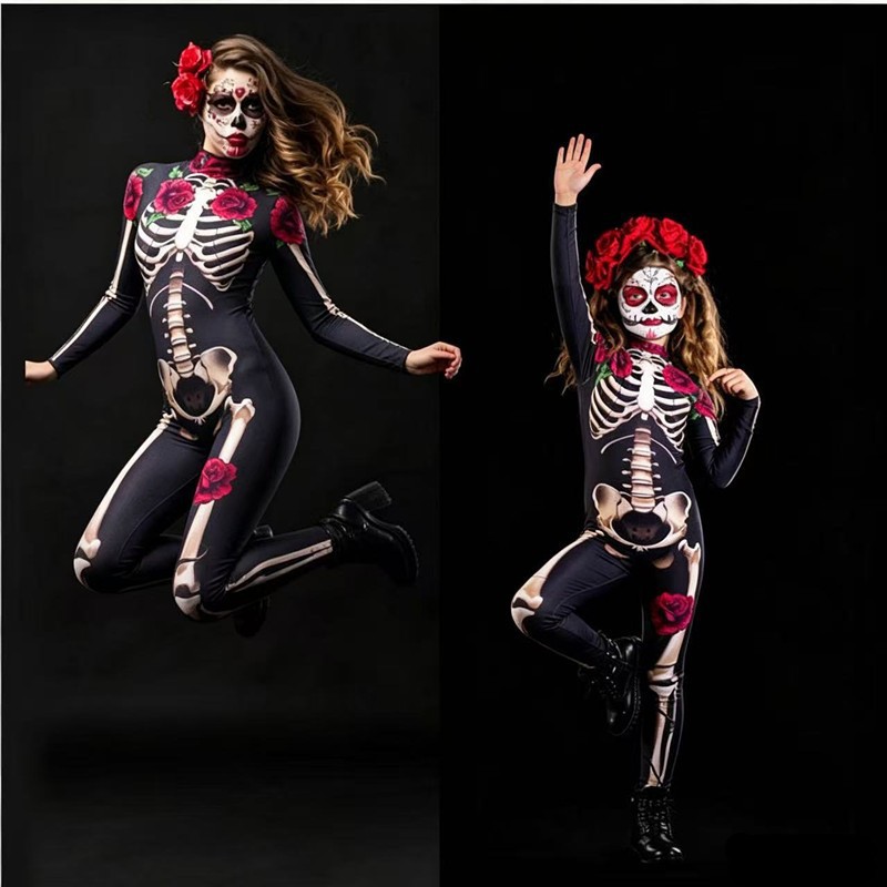 Kids Halloween Scary Skeleton  - Halloween Costume Kids 评论和价格