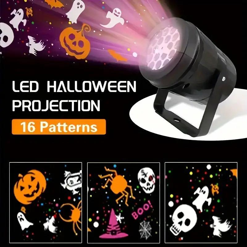 Halloween LED Projector Light  - Pumpkin Lantern Halloween 评论和价格