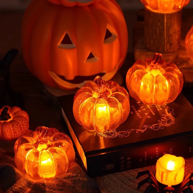 Cross-border new Halloween dec - Halloween Pumpkin Decor Led 评论和价格