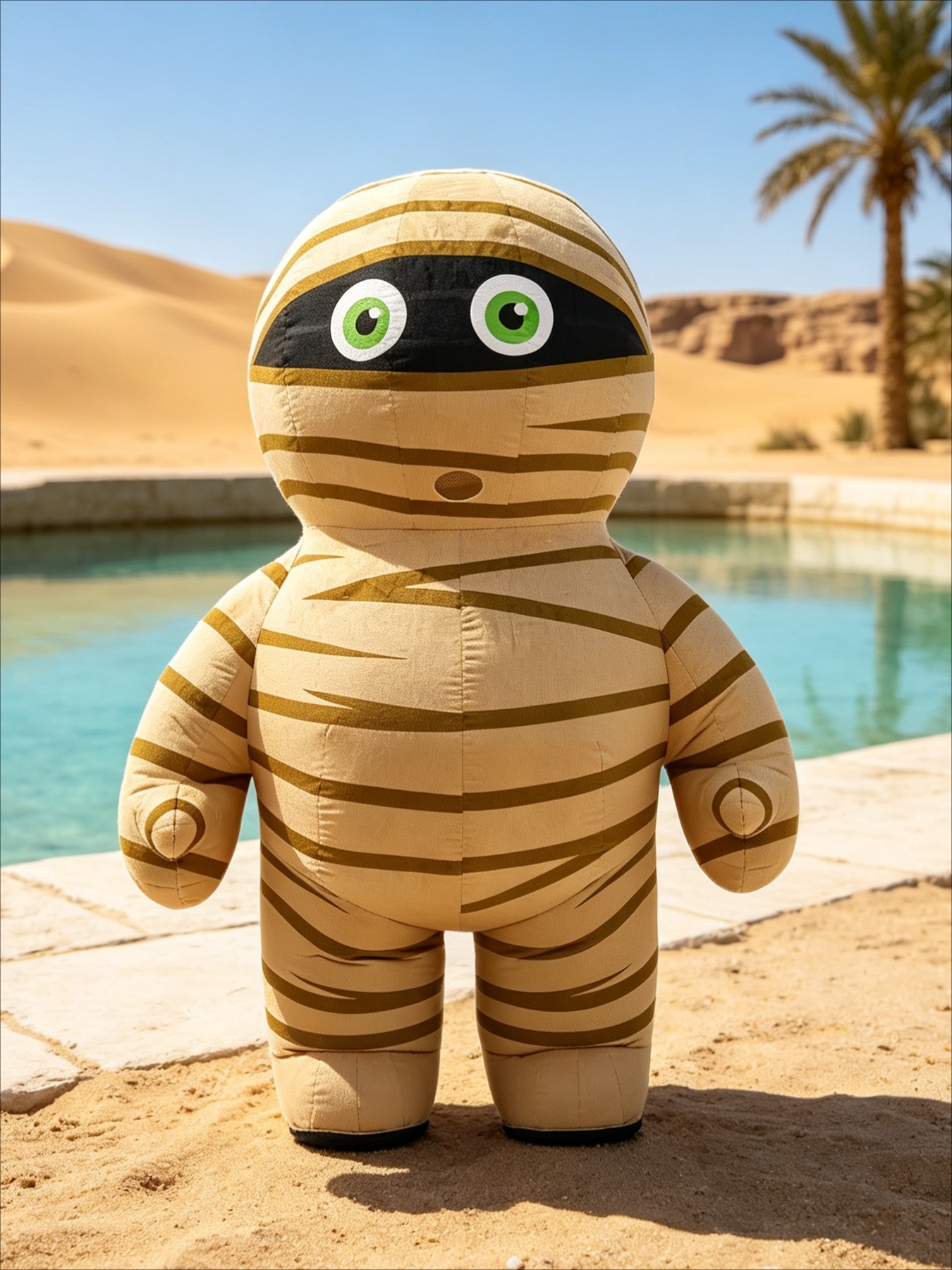 Inflatable Mummy Costume Masco - Halloween Costume Adult 评论和价格
