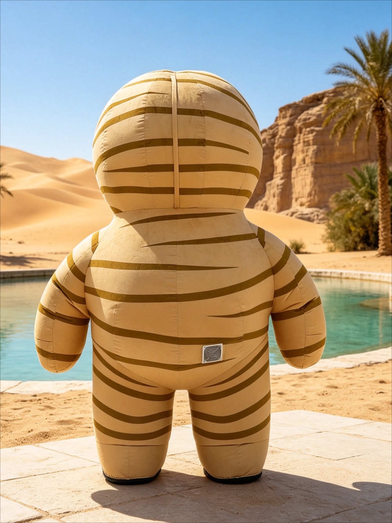 Inflatable Mummy Costume Masco - Halloween Costume Adult 评论和价格