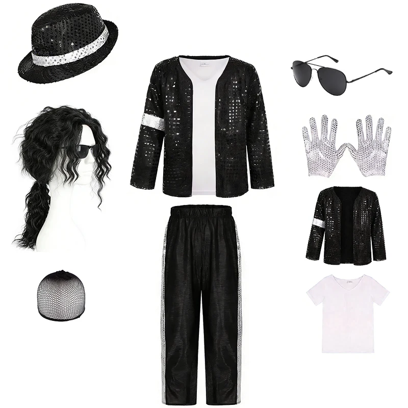 Michael Jackson Kids Clothes H - Halloween Costume Kids 评论和价格