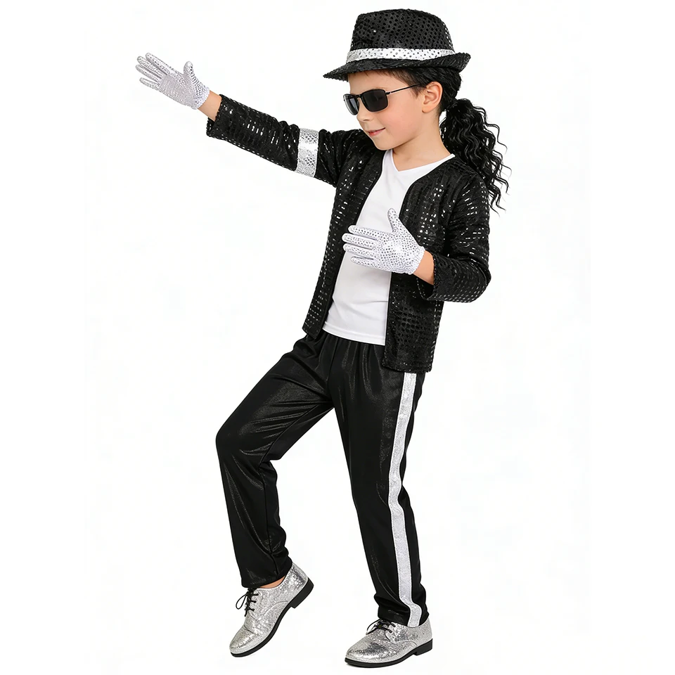 Michael Jackson Kids Clothes H - Halloween Costume Kids 评论和价格