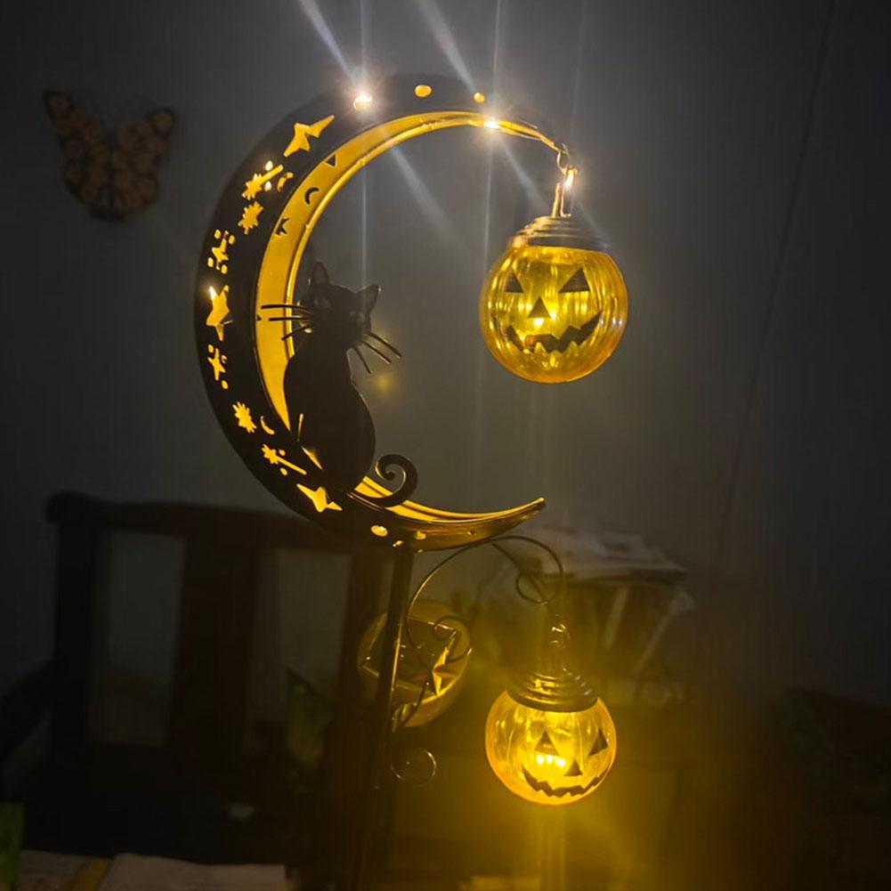 Halloween Outdoor Garden Stake - Pumpkin Lantern Halloween 评论和价格