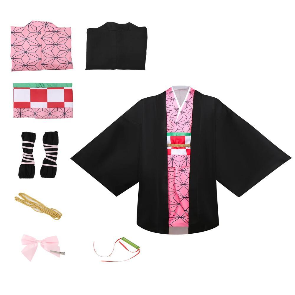Anime Demon Slayer Kimetsu No  - Halloween Costume Kids 评论和价格