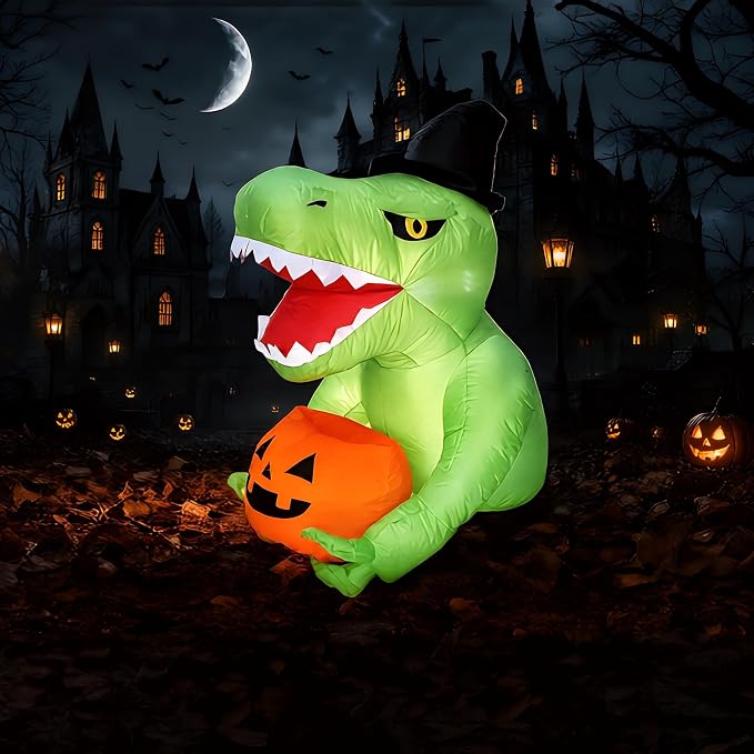 135cm  Halloween Inflatables O - Halloween Pumpkin Decor Led 评论和价格