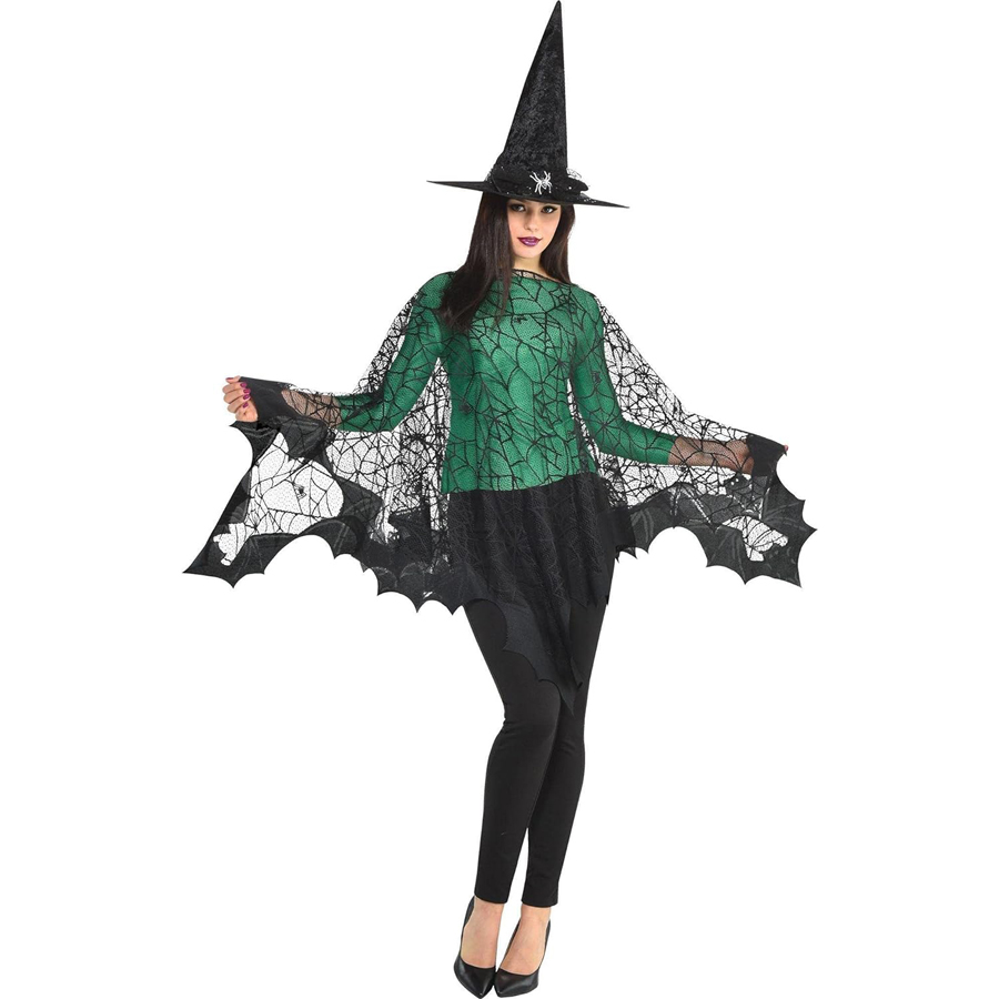 Halloween Spider Web Bat Cloak - Spider Web Halloween Decoration 评论和价格