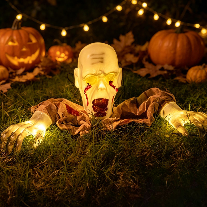 Creepy Halloween Ghost Horror  - Halloween Skeleton Decoration 评论和价格