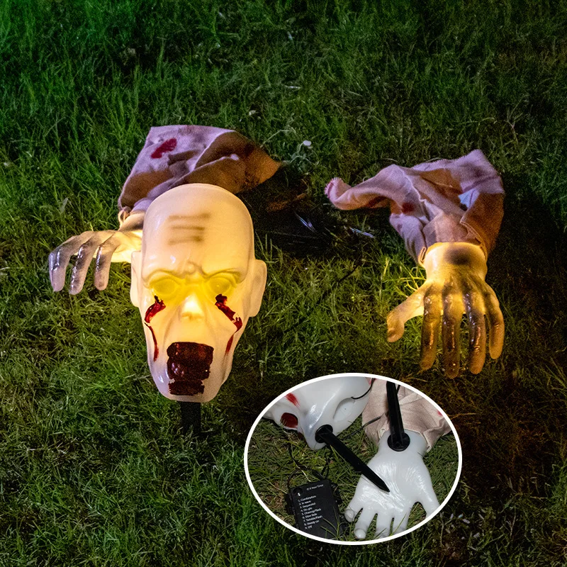 Creepy Halloween Ghost Horror  - Halloween Skeleton Decoration 评论和价格