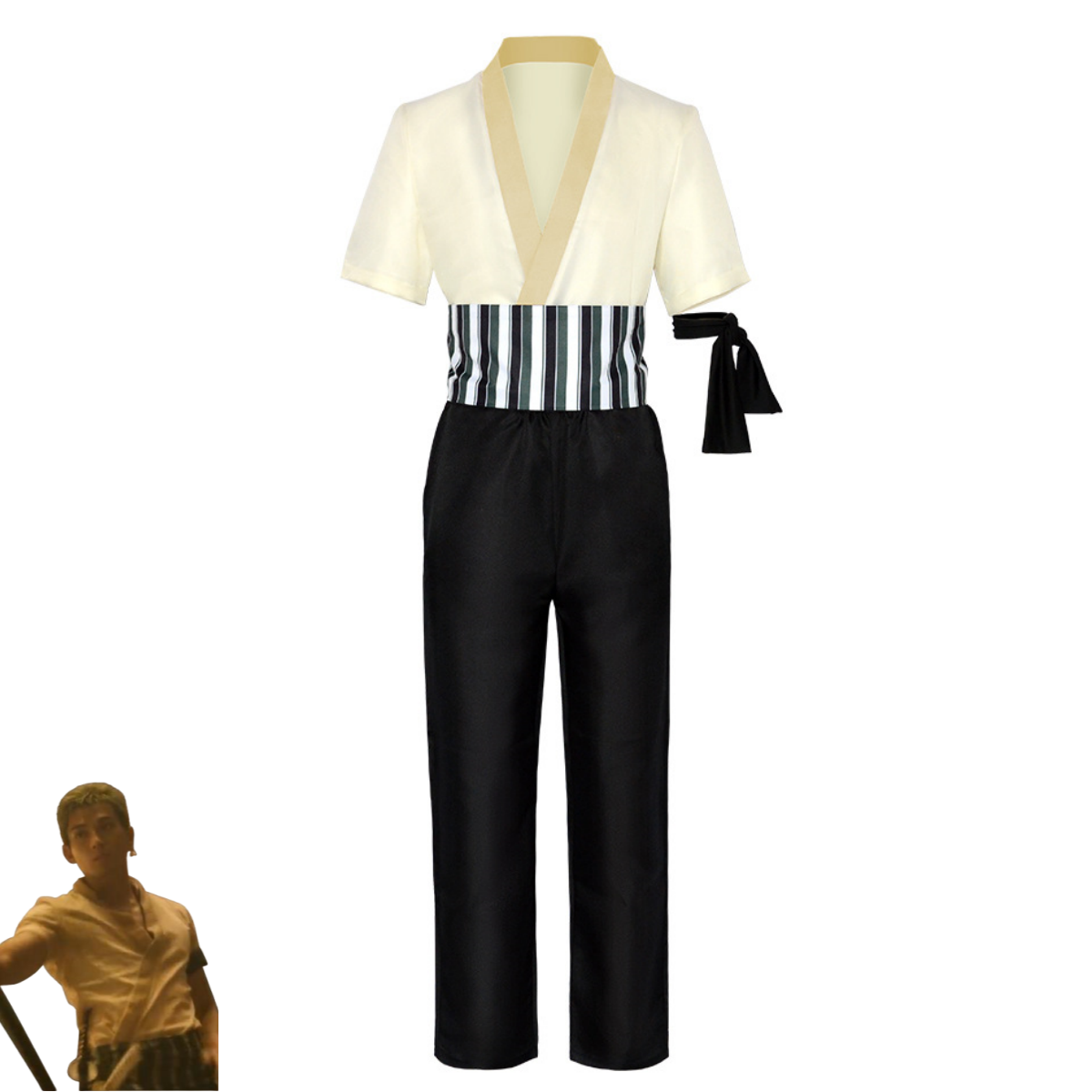 XqNew Anime Movie Roronoa Zoro - Halloween Costume Kids 评论和价格
