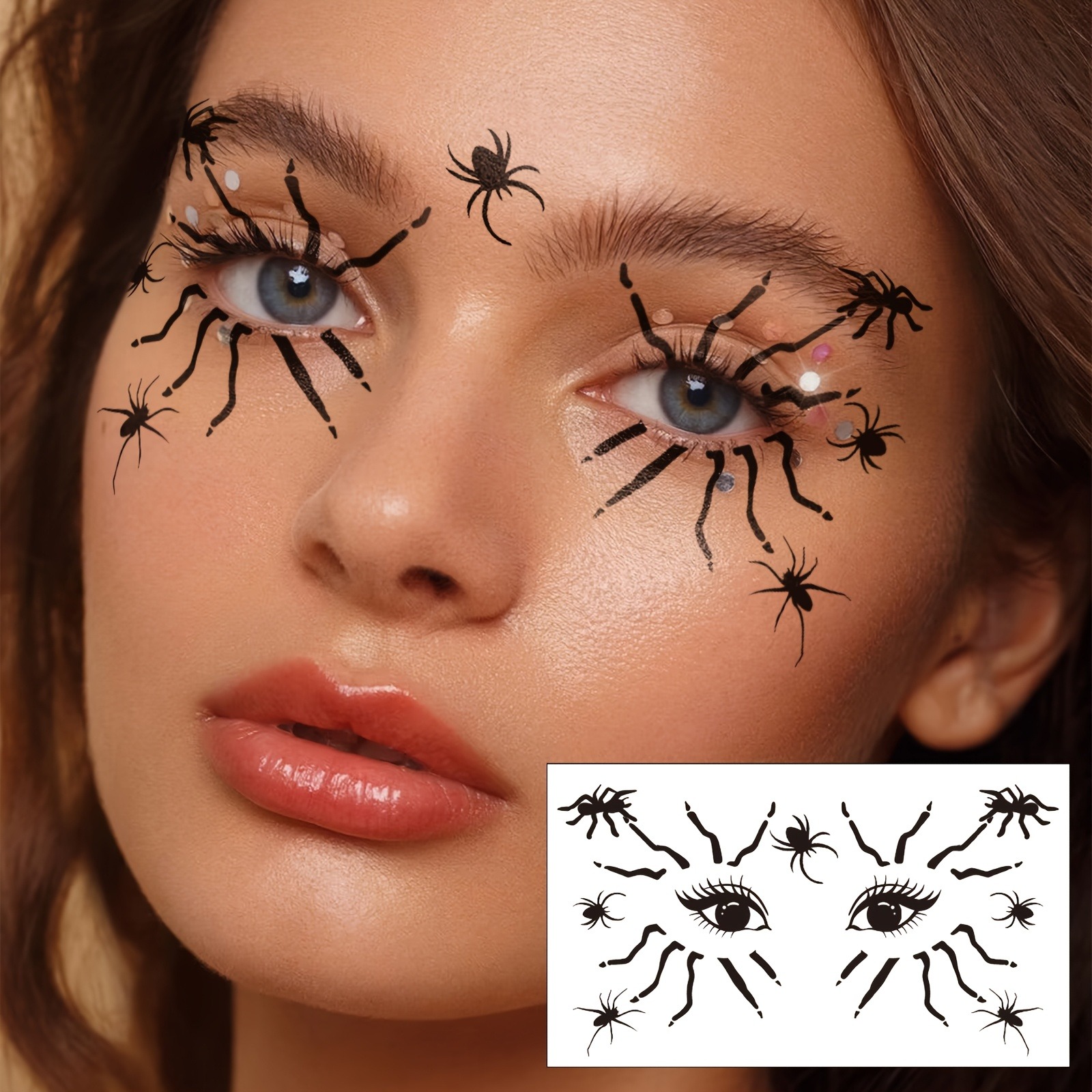 10 pieces of Halloween spider/ - Spider Web Halloween Decoration 评论和价格