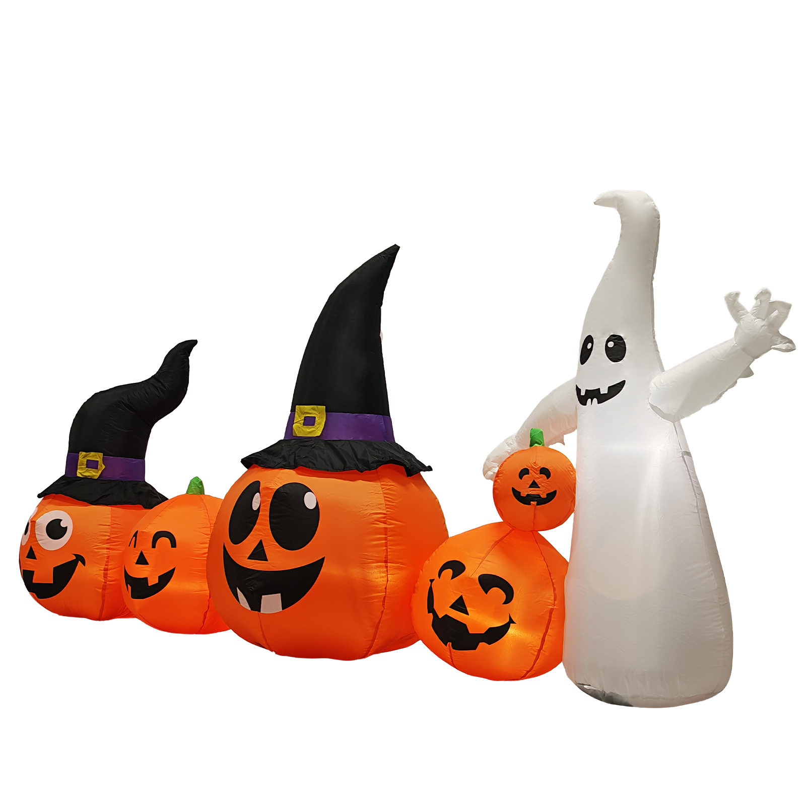 8FT Long Halloween Inflatables - Halloween Pumpkin Decor Led 评论和价格