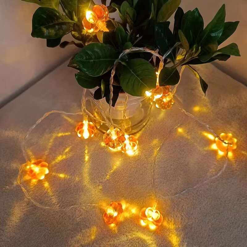 59/118in 10/20LED Halloween Or - Halloween Led String Lights Orange 评论和价格