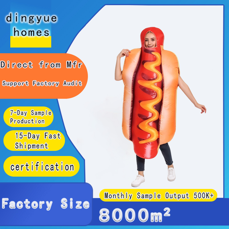 Hot Dog Costume for Adults, Fu - Halloween Costume Adult 评论和价格