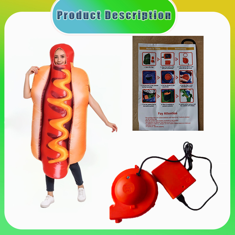 Hot Dog Costume for Adults, Fu - Halloween Costume Adult 评论和价格