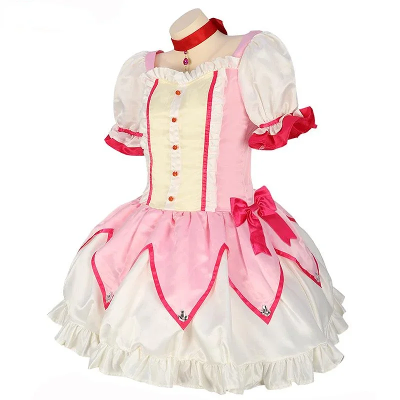 Kaname Madoka Cosplay Costume  - Halloween Costume Kids 评论和价格